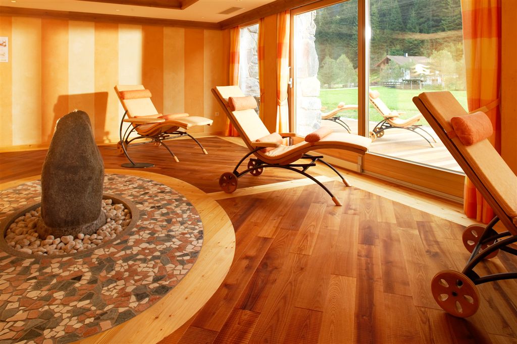 Relaxparkett Classic in Thermoesche exterior